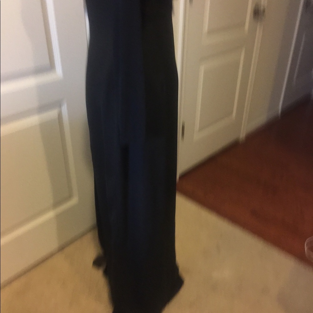 Black evening gown